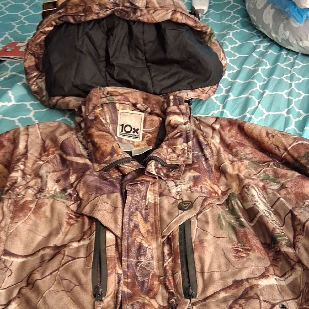 MensCamouflage Puffer Hunting Jacket